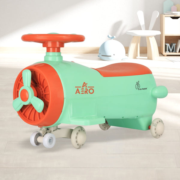 R for Rabbit Swing Car Iya Iya Aero Cream - Orange