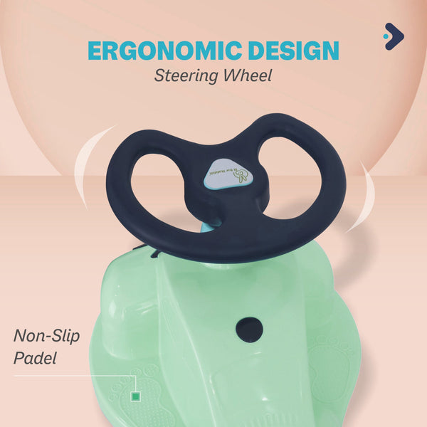 R for Rabbit Swing Car Iya Iya Zippy - Sea Green