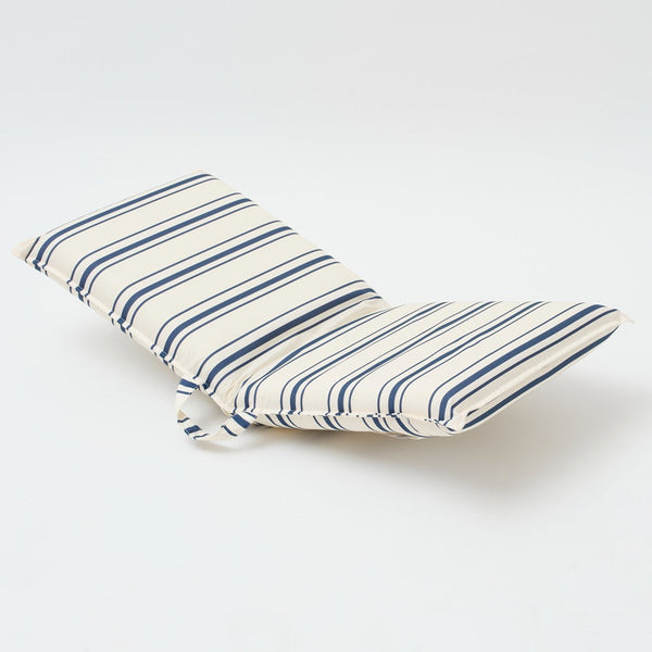 SUNNYLIFEThe Resort Lean Back Beach Chair Coastal - Blue