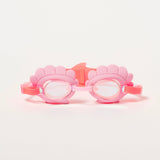 SUNNYLIFE Mini Swim Goggles Melody the Mermaid Neon Strawberry