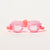 SUNNYLIFE Mini Swim Goggles Melody the Mermaid Neon Strawberry