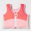 SUNNYLIFESwim Vest 3-6 Melody the Mermaid Neon Strawberry