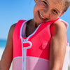 SUNNYLIFE Swim Vest 3-6 Melody the Mermaid Neon Strawberry