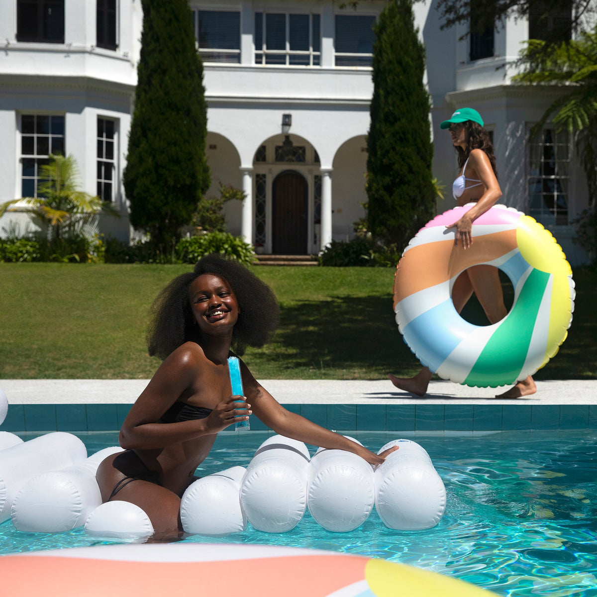SUNNYLIFE Tube Float Pool Side Pastel Gelato