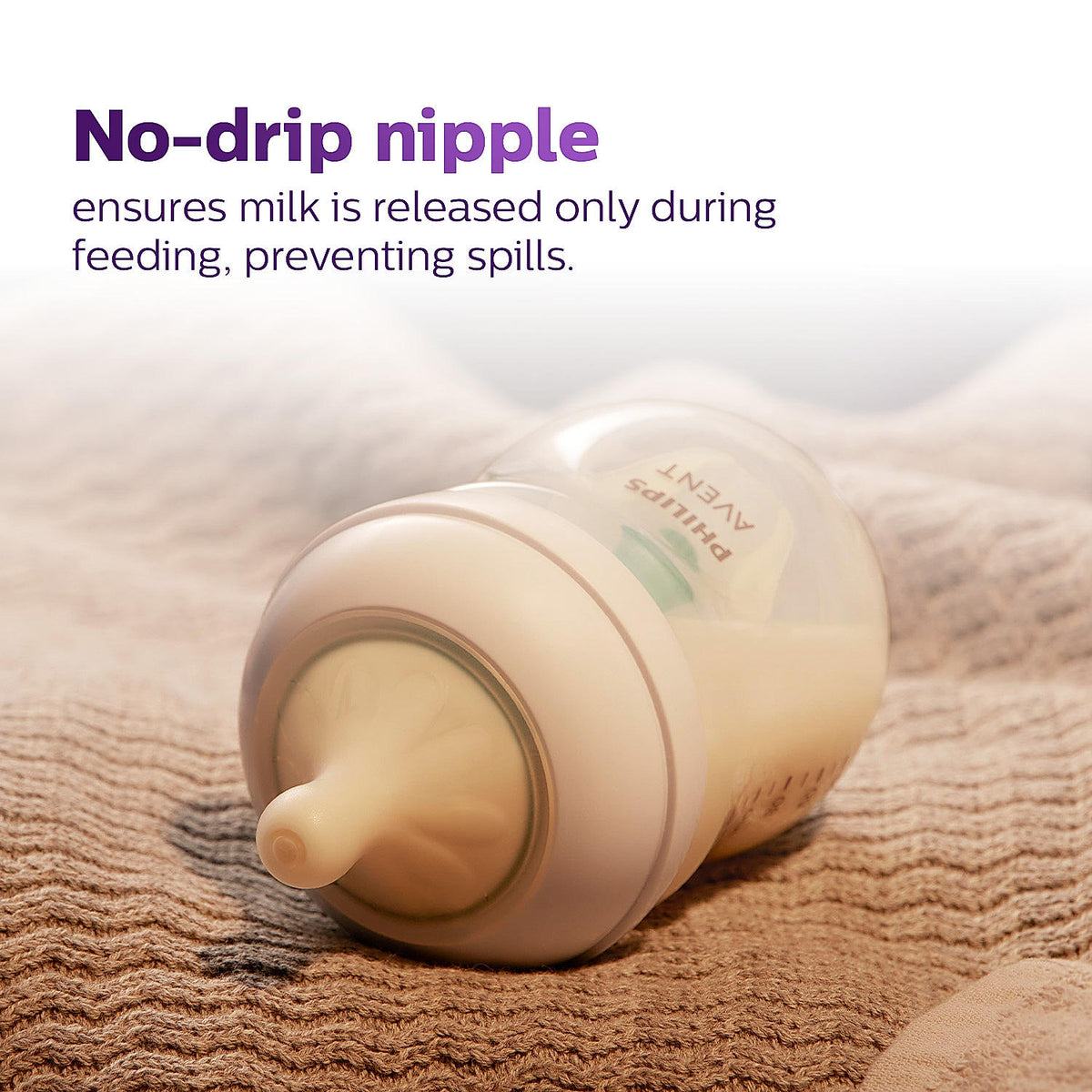 Philips Avent Natural Response Bottle with AirFree Vent 125 ml – 0m+