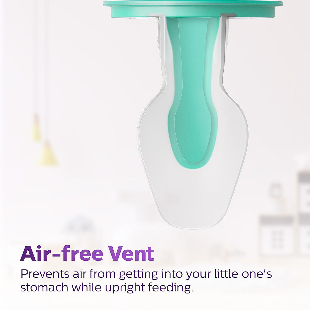 Philips Avent Natural Response Feeding Bottle with AirFree Vent – 260 ml