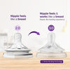 Philips Avent Nipples Natural Response 0m+ 2 Drop (Pack of 2)