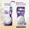 Philips Avent Nipples Natural Response 3m+ 4 Drop (Pack of 2)
