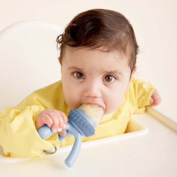 b.box Silicone Fresh Food Feeder β Blush Pink | 4M+
