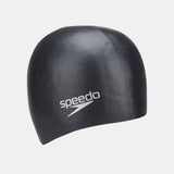 Speedo Long Hair Silicone Swim Cap - Black