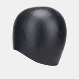 Speedo Long Hair Silicone Swim Cap - Black