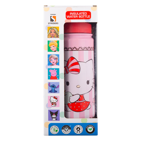 Striders Insulated Sipper 600 Ml - Hello Kitty