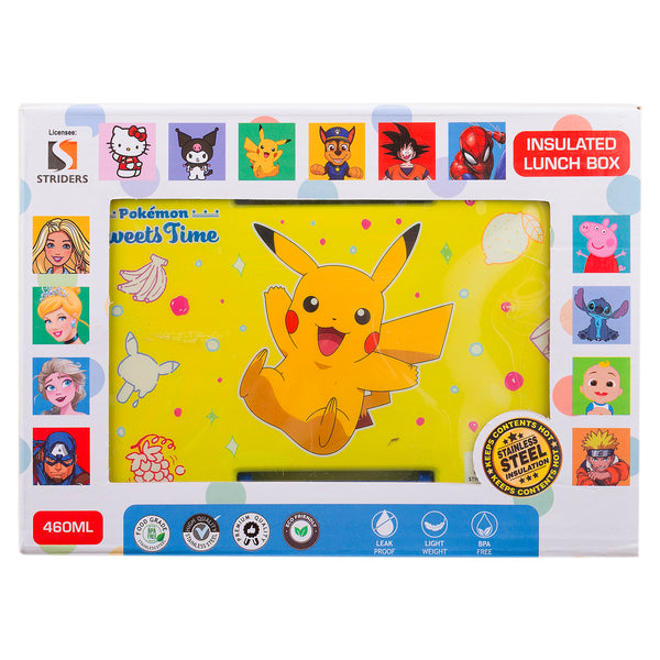 Striders Lunch Box Insulated - Pokemon
