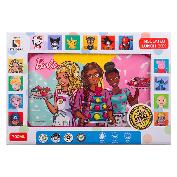Striders Lunch Box Insulated - Barbie