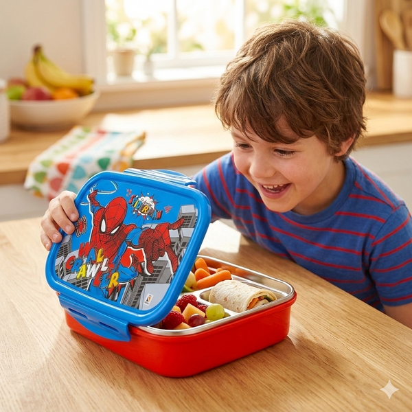 Striders Lunch Box Insulated - Spiderman