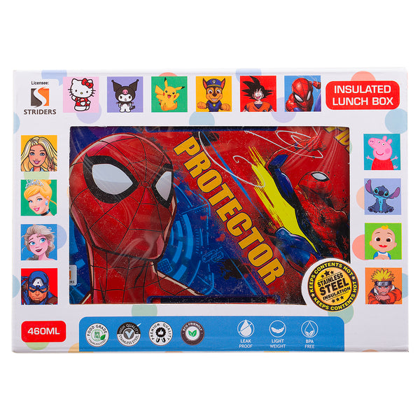 Striders Lunch Box Insulated - Spiderman