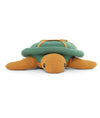 Pluchi Pokey Turtle Cotton Knitted Stuffed Soft Toy (Green & Mustard)