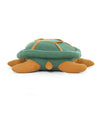 Pluchi Pokey Turtle Cotton Knitted Stuffed Soft Toy (Green & Mustard)