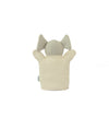 Pluchi Elephant Hand Puppet Cotton Knitted Stuffed Soft Toy (Oat & Pale Whisper)