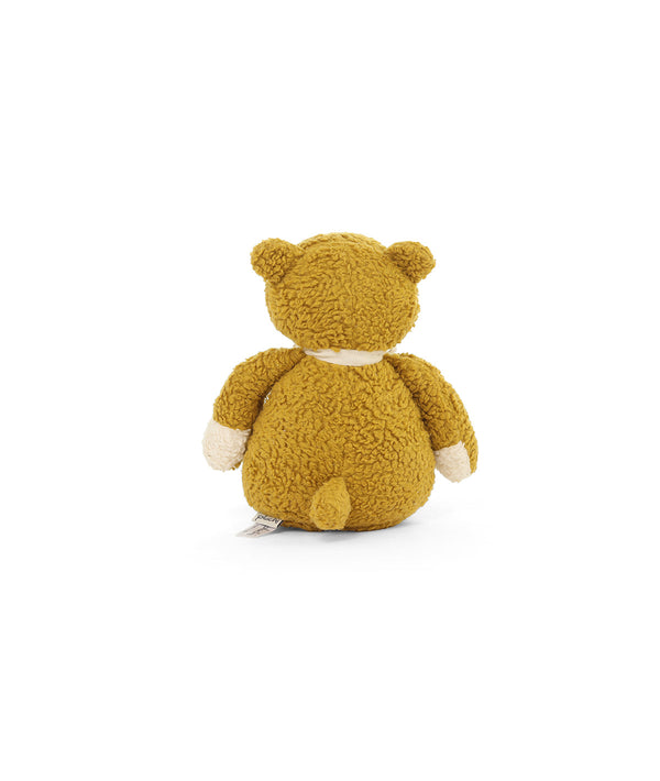 Pluchi Mr. Fluff Cotton Knitted Stuffed Soft Toy (Honey Gold)