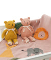 Pluchi Mr. Fluff Cotton Knitted Stuffed Soft Toy (Honey Gold)