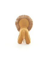 Pluchi Magnus Lion Cotton Knitted Stuffed Soft Toy (Mustard & Wheat)