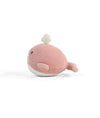 Pluchi Marlow Fish Cotton Knitted Stuffed Soft Toy for Babies & Kids (Pink & Natural)