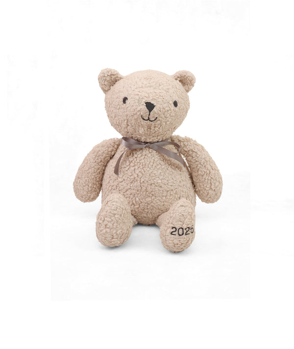 Pluchi Marshmallow The bear Cotton Knitted Stuffed Soft Toy (Pale Whisper)
