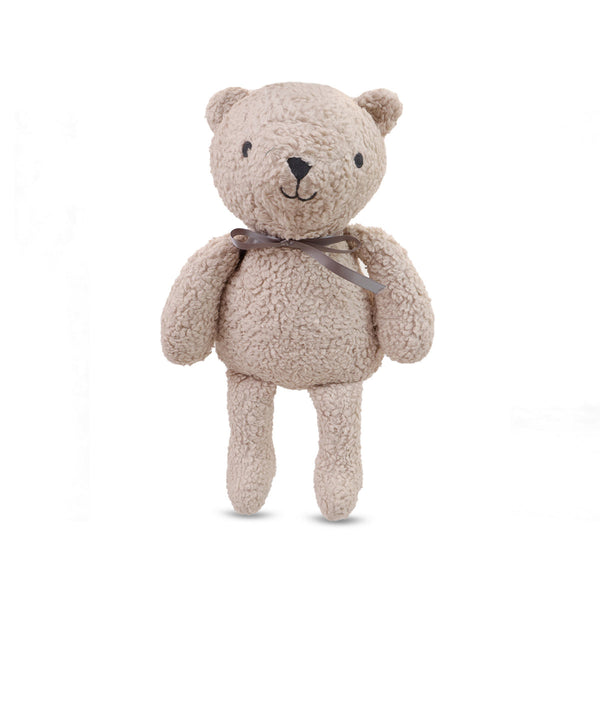 Pluchi Marshmallow The bear Cotton Knitted Stuffed Soft Toy (Pale Whisper)