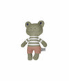 Pluchi Toady Tot Cotton Knitted Stuffed Soft Toy (Green)
