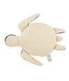 Pluchi Waddles Turtle Cotton Knitted Stuffed Soft Toy (Duke Green & Natural)