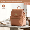 R For Rabbit Caramello Bold Arise Diaper Bag, Premium Vegan Leather