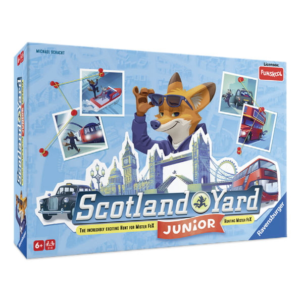 Board Game Funskool Ravensburger Scotland Yard Junior 2–4 Players 6Y+ – Multicolour
