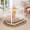 Boori Oasis Oval Cot - White