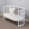 Boori Oasis Oval Cot - White