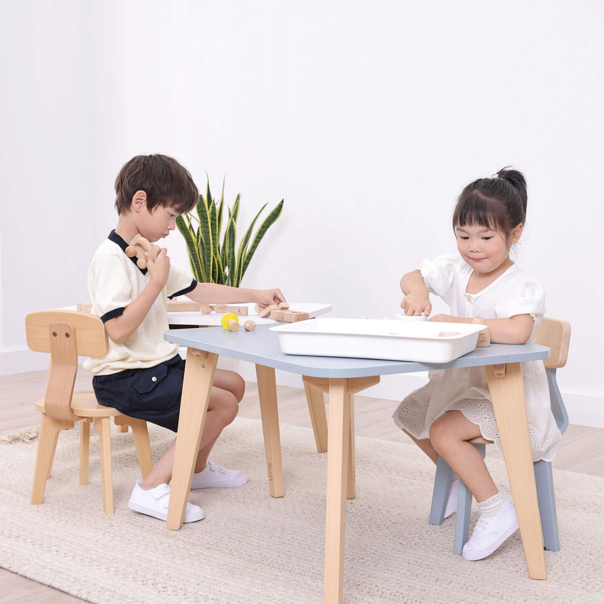 Boori Tidy Table V23 – Barley & Almond | Kids Activity Table 2–10 Years