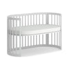 Boori Oasis Oval Cot - White