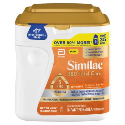 Similac 360 Total Care Sensitive Infant Formula – 0–12 Months, 1.13kg