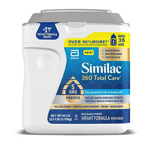 Similac 360 Total Care Infant Formula – 0–12 Months, 1.13kg