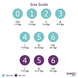 Bambo Nature Premium Tape Diapers Size 0 XXS (1–3 kg) – 24 Count