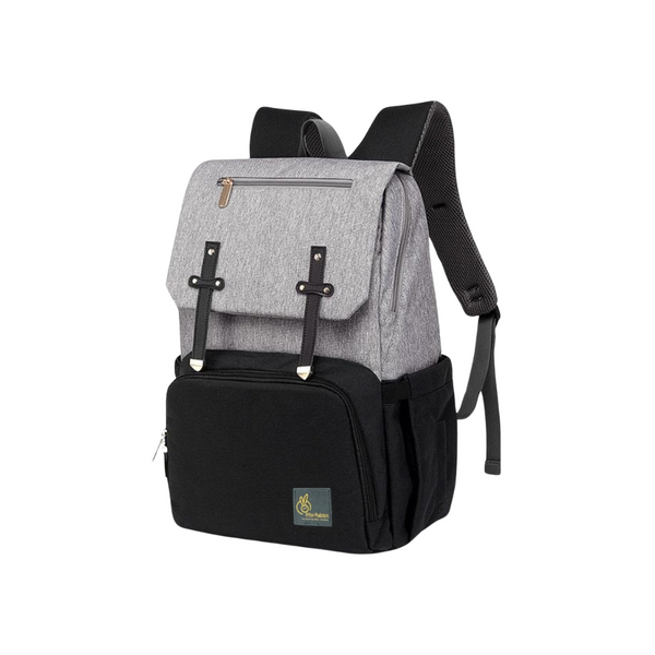 R For Rabbit Diaper Bag Caramello Smart Grey Black