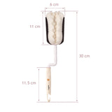 Bottle Brush Spectra Bottle & Nipple Brush Cleaner 360° 2-in-1 Set – Ivory