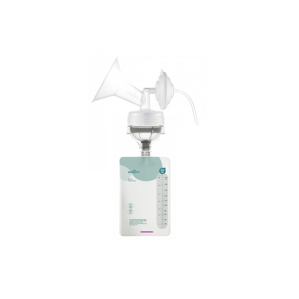 Spectra Easy Milk Storage Bags with Connector, 200 ml - 10 pcs