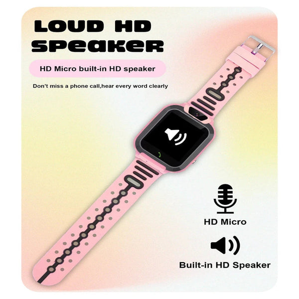 Spiky Basilisk Kids GPS Smartwatch Pink