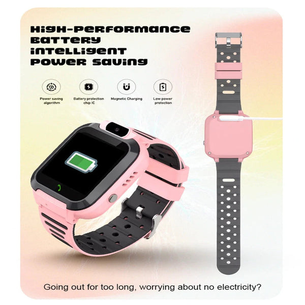 Spiky Basilisk Kids GPS Smartwatch Pink