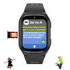 Spiky Chimera Android 4G Smartwatch 1.69 Inch Black