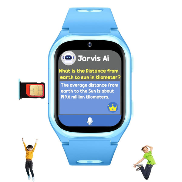 Spiky Chimera Android 4G Kids Smartwatch Dark Blue