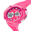 Spiky Round Multifunctional Digital Sports Watch 3–14Y – Pink