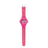 Spiky Round Multifunctional Digital Sports Watch 3–14Y – Pink