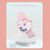 Spiky Square Analog Watch for Kids 3–14Y – Pink